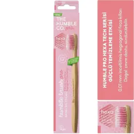 The Humble Co Pro Bambu Diş Fırçası Soft - Pembe - 2