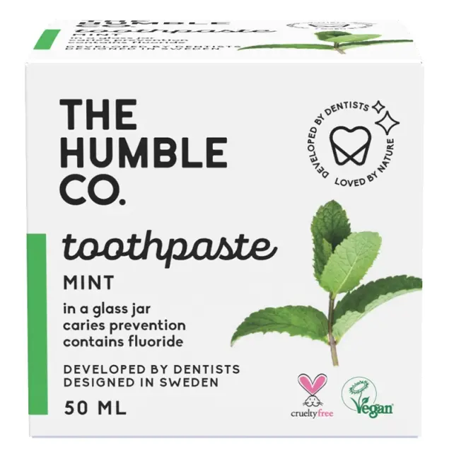 The Humble Co. Taze Naneli Diş Macunu - Kavonoz 50ml - 4