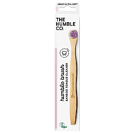 The Humble Co. Tongue Cleaner - Bambu Dil Temizleyici Lila - THE HUMBLE CO.