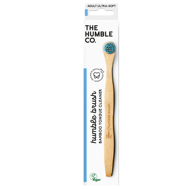 The Humble Co. Tounge Cleaner - Bambu Dil Temizleyici Mavi - 1