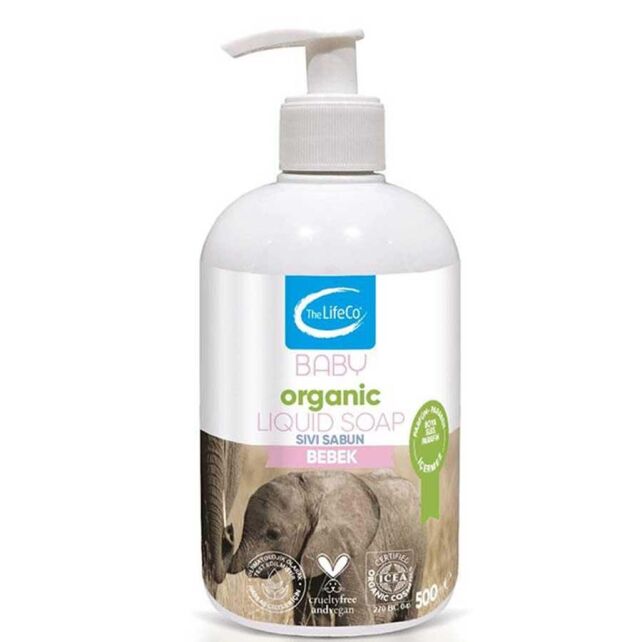 The Lifeco Baby Organik Sıvı Sabun - Parfümsüz 500ml The Lifeco Baby Organik Sıvı Sabun - Parfümsüz 500ml