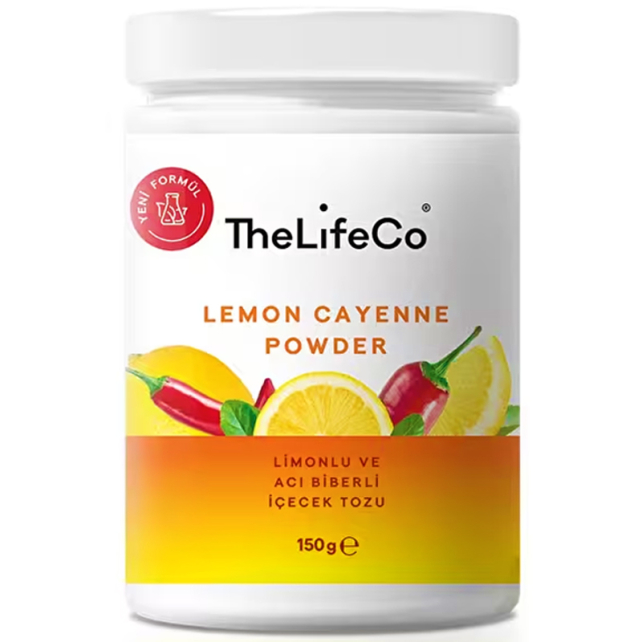 The Lifeco Limonlu ve Acı Biberli İçeçek Tozu 150gr - 1