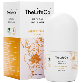 The Lifeco Natural Roll On White Flowers - Kadın Deodorant 60ml - The Lifeco