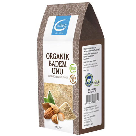The Lifeco Organik Badem Unu 250gr The Lifeco Organik Badem Unu 250gr