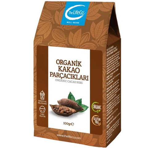 The Lifeco Organik Kakao Parçacıkları 100gr The Lifeco Organik Kakao Parçacıkları 100gr