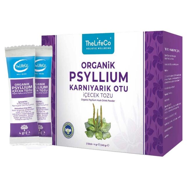 The Lifeco Organik Psyllium İçecek Tozu 4grx60 şase The Lifeco Organik Psyllium İçecek Tozu 4grx60 şase