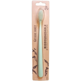 The Natural Family Co Toothpaste Soft Diş Fırçası - Yeşil - The Natural Family Co.