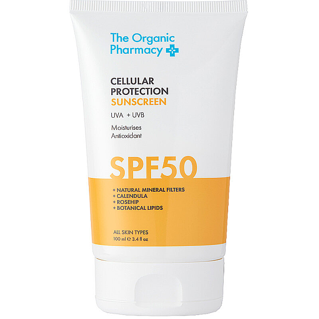 The Organic Pharmacy Cellular Protection Sunscreen SPF 50 Güneş Koruyucu 100ml