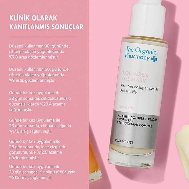 The Organic Pharmacy Collagen Gel Mask - Kolajen Jel Maske 50ml - 4