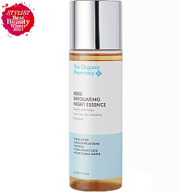 The Organic Pharmacy Rose Exfoliating Night Essence - Gül Özlü Peeling Etkili Gece Esansı 150ml - The Organic Pharmacy