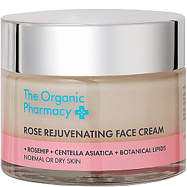 The Organic Pharmacy Rose Rejuvenating Face Cream - Gül Özlü Bakım Kremi 50ml - The Organic Pharmacy