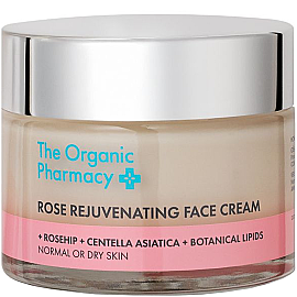 The Organic Pharmacy Rose Rejuvenating Face Cream - Gül Özlü Bakım Kremi 50ml - The Organic Pharmacy