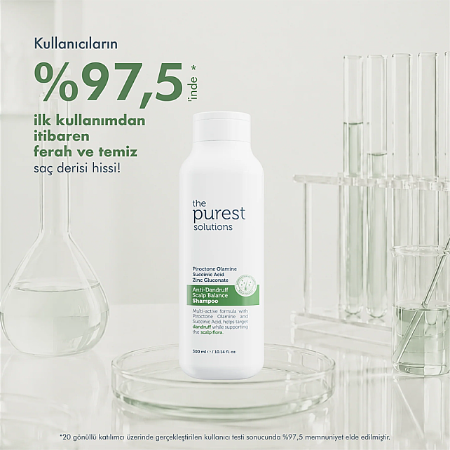The Purest Solutions Anti-Dandruff Scalp Balance Shampoo - Kepek Görünümüne Karşı Saç Şampuanı 300ml - 4