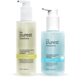 The Purest Solutions Arındırıcı & Nemlendirici Çift Aşamalı Temizlik Rutini - The Purest Solutions