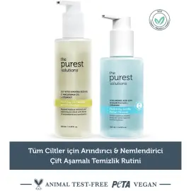 The Purest Solutions Arındırıcı & Nemlendirici Çift Aşamalı Temizlik Rutini - 2