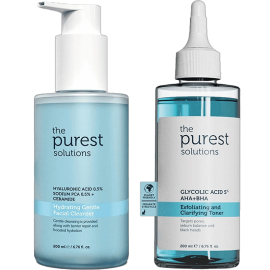 The Purest Solutions Arındırıcı ve Gözenek Karşıtı Bakım Seti - The Purest Solutions