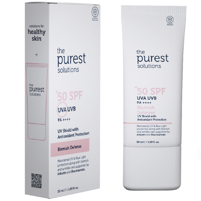 The Purest Solutions Blemish Defense Cream SPF 50+ Güneş Kremi 50ml - 2