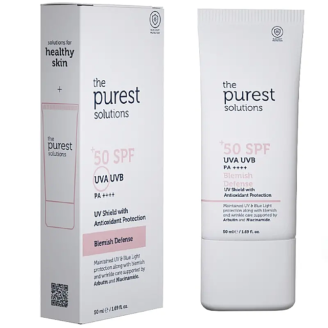 The Purest Solutions Blemish Defense Cream SPF 50+ Güneş Kremi 50ml - 2