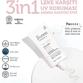 The Purest Solutions Blemish Defense Cream SPF 50+ Güneş Kremi 50ml - 5