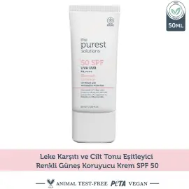 The Purest Solutions Blemish Defense Cream SPF 50+ Güneş Kremi 50ml - 7