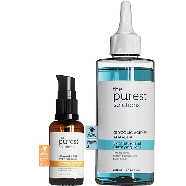 The Purest Solutions Canlandırıcı ve Arındırıcı Cilt Bakım Seti - 1