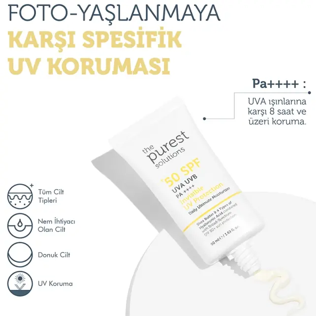 The Purest Solutions Cilt Tonu Eşitleyici Peeling ve SPF+50 Güneş Koruyucu - 8