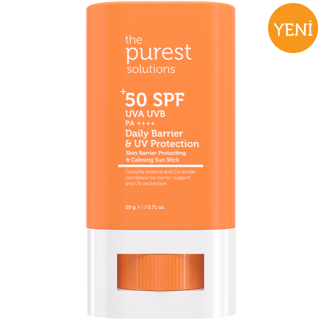 The Purest Solutions Daily Barrier UV Protection SPF 50+ Güneş Koruyucu Stick 17 gr - 1