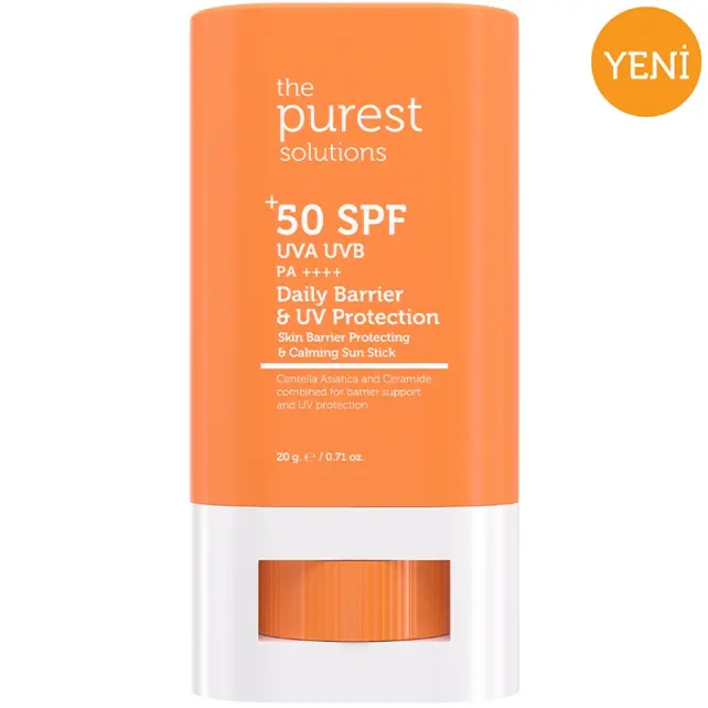 The Purest Solutions Daily Barrier UV Protection SPF 50+ Güneş Koruyucu Stick 17gr - 1