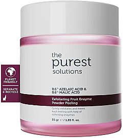 The Purest Solutions Exfoliating Fruit Enzyme Powder Peeling - Toz Peeling 55gr - The Purest Solutions