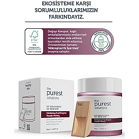 The Purest Solutions Exfoliating Fruit Enzyme Powder Peeling - Toz Peeling 55gr - 6