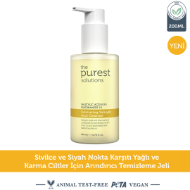 The Purest Solutions Exfoliating Salicylic Acid Cleanser - Salisilik Asit Temizle Jeli 200ml - 6