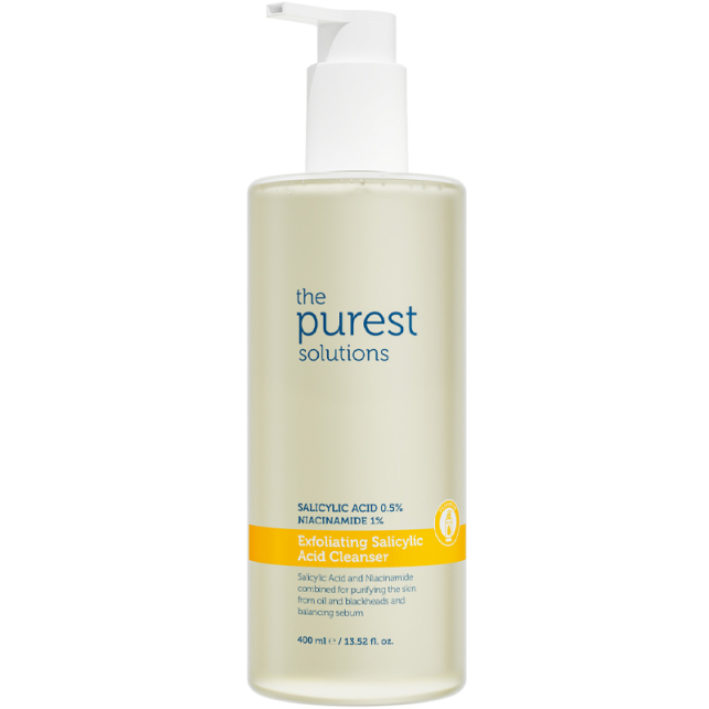 The Purest Solutions Exfoliating Salicylic Acid Cleanser - Salisilik Asit Temizle Jeli 400ml - 1