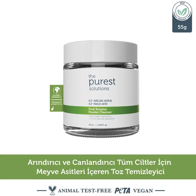 The Purest Solutions Fruit Enzyme Powder Cleanser - Toz Temizleyici 55gr - 7