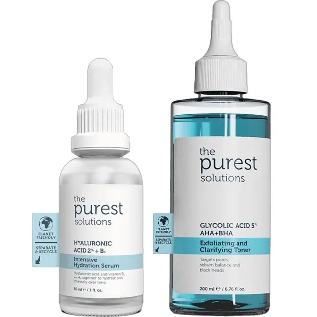 The Purest Solutions Gözenek ve Siyah Nokta Karşıtı Bakım Seti - 1