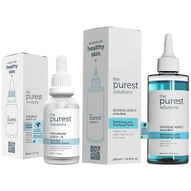 The Purest Solutions Gözenek ve Siyah Nokta Karşıtı Bakım Seti - 2