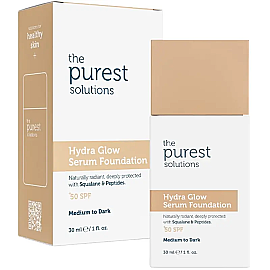 The Purest Solutions Hydra Glow SPF 50+ Nemlendirici Serum Fondöten No: 200 Medium To Dark 30ml - The Purest Solutions