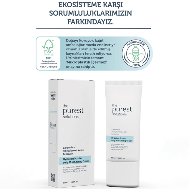 The Purest Solutions Hydration Booster Daily Moisturizing Cream - Nemlendirici 50ml - 6