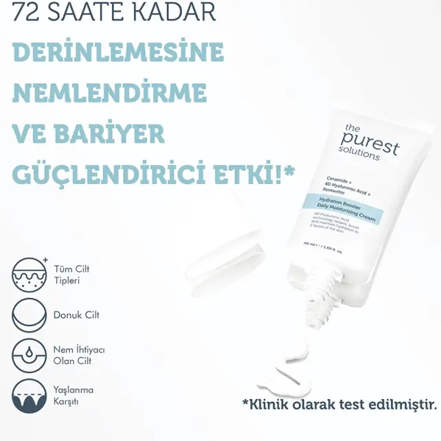 The Purest Solutions Hydration Booster Daily Moisturizing Cream - Nemlendirici 50ml - 5