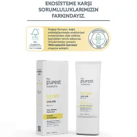 The Purest Solutions Invisible UV Protectin Cream SPF 50+ Güneş Kremi 50ml - 5