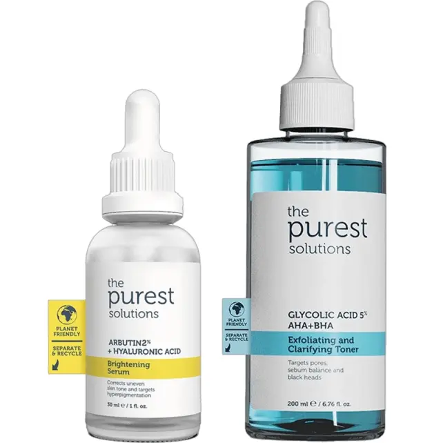 The Purest Solutions Koyu Leke ve Gözenek Karşıtı Bakım Seti - 1