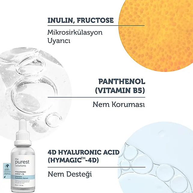 The Purest Solutions Kuru Ciltler İçin Nemlendirici Etkili Set - 6