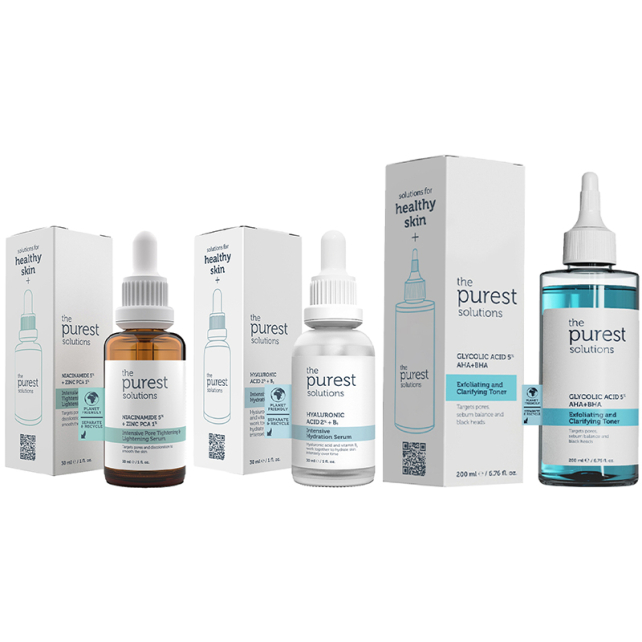 The Purest Solutions Kuru Ciltlere Özel Sivilce ve Siyah Nokta Karşıtı Bakım Seti - 2