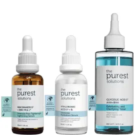 The Purest Solutions Kuru Ciltlere Özel Sivilce ve Siyah Nokta Karşıtı Bakım Seti - 1