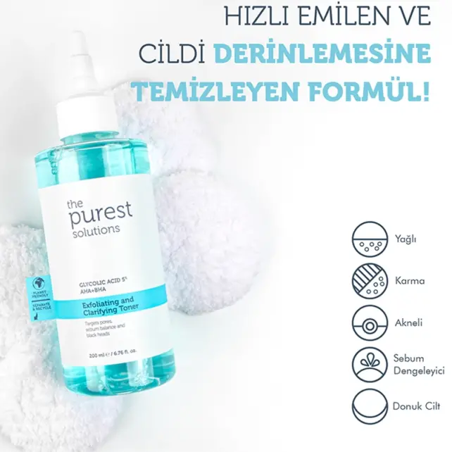 The Purest Solutions Kuru Ciltlere Özel Sivilce ve Siyah Nokta Karşıtı Bakım Seti - 5