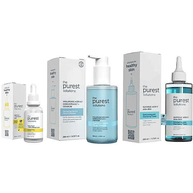 The Purest Solutions Kuru ve Lekeli Ciltler İçin Arındırıcı Leke Karşıtı Bakım Seti - 2