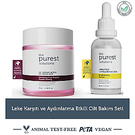 The Purest Solutions Leke Karşıtı ve Aydınlatma Etkili Cilt Bakım Seti - 3