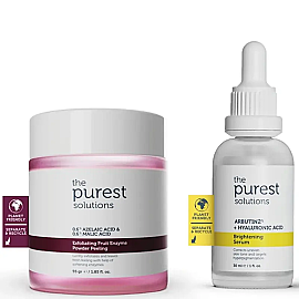 The Purest Solutions Leke Karşıtı ve Aydınlatma Etkili Cilt Bakım Seti - The Purest Solutions
