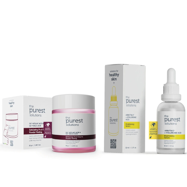 The Purest Solutions Leke Karşıtı ve Aydınlatma Etkili Cilt Bakım Seti - 2