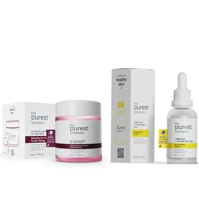 The Purest Solutions Leke Karşıtı ve Aydınlatma Etkili Cilt Bakım Seti - 2