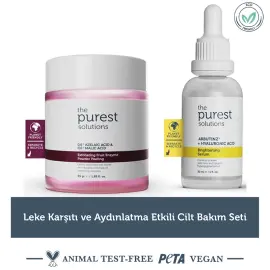 The Purest Solutions Leke Karşıtı ve Aydınlatma Etkili Cilt Bakım Seti - 3